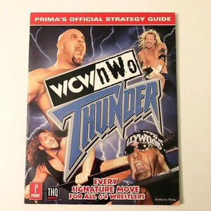 98 WCW nWo Thunder Official Strategy Guide  Playstation Every Signature Move